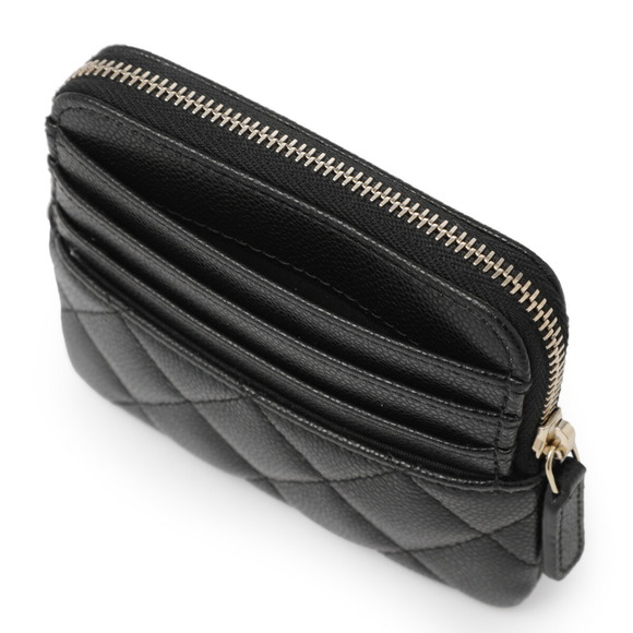 Chanel Coin Case Wallet Black MATELASSE - Picture 5 of 7